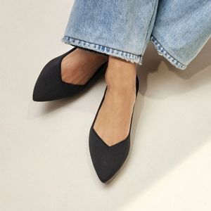 Rothy's Black Pointed Flats